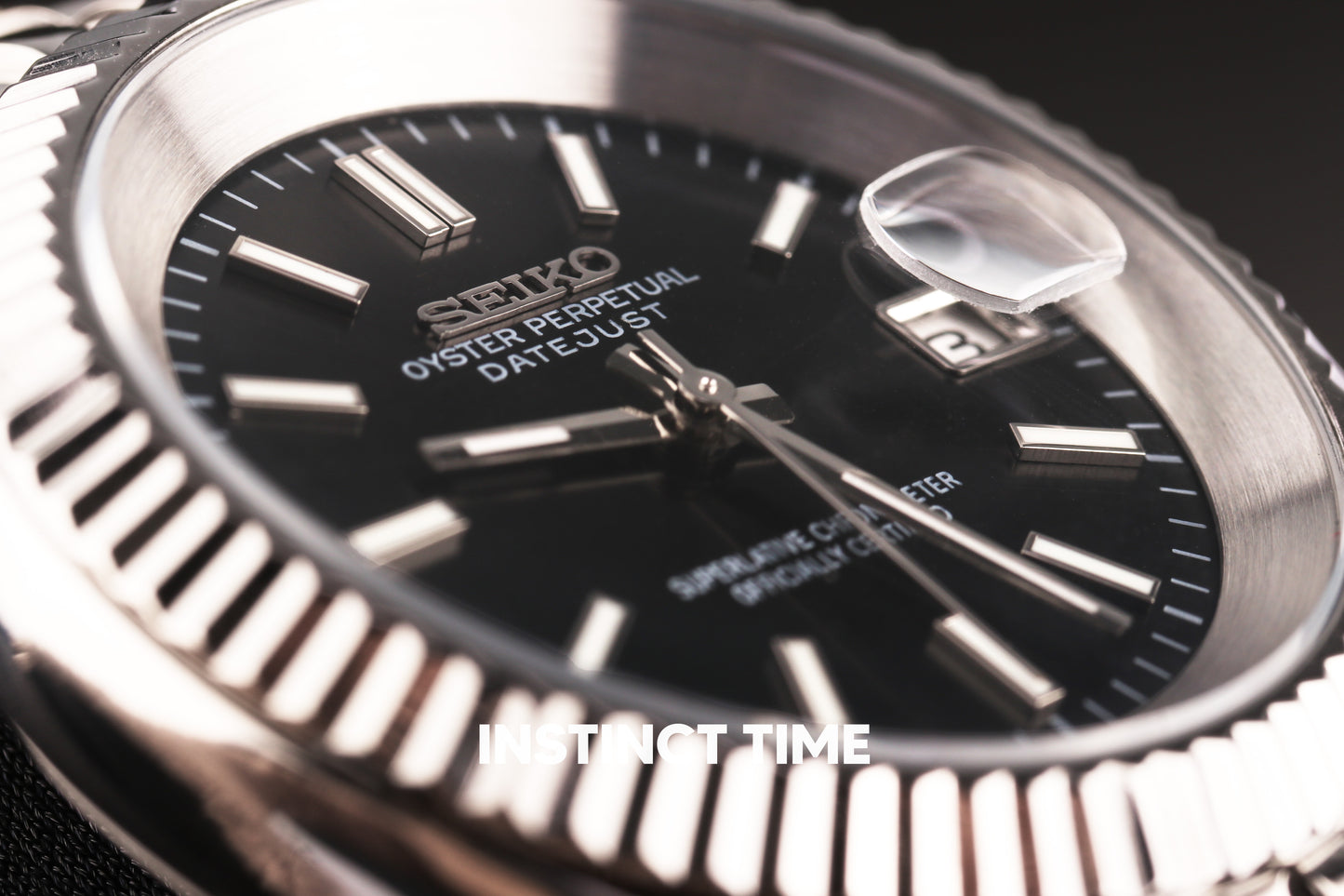 SEIKOJUST BLACK 39MM