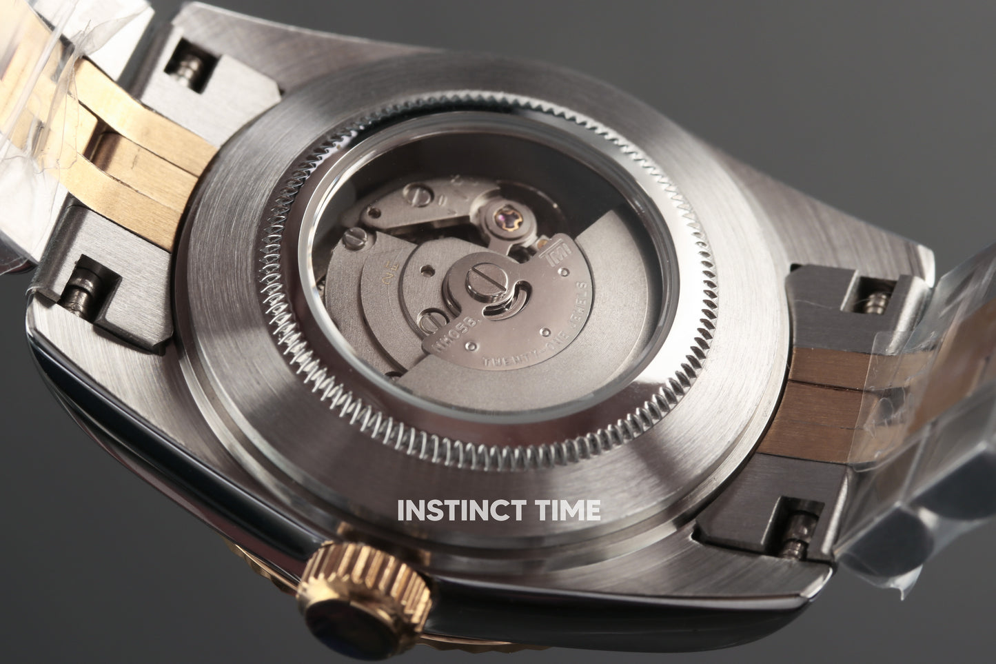 SEIKOJUST GOLD DIAMOND DIAL 31mm