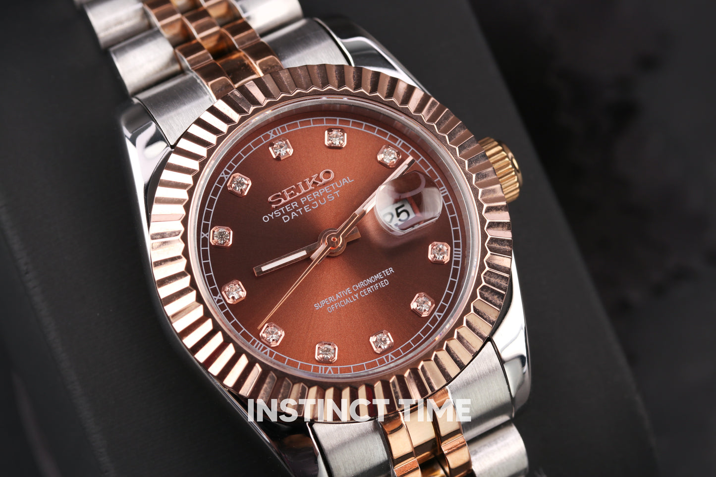 SEIKJUST ROSE GOLD  31mm