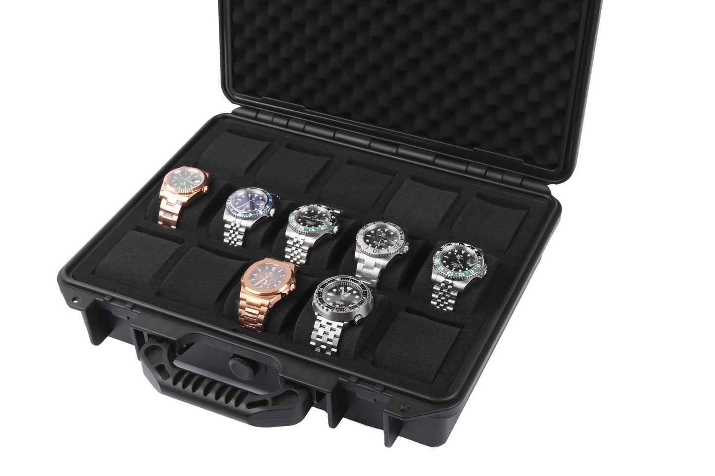 Luxe Shield Watch Briefcase - 15 Slots