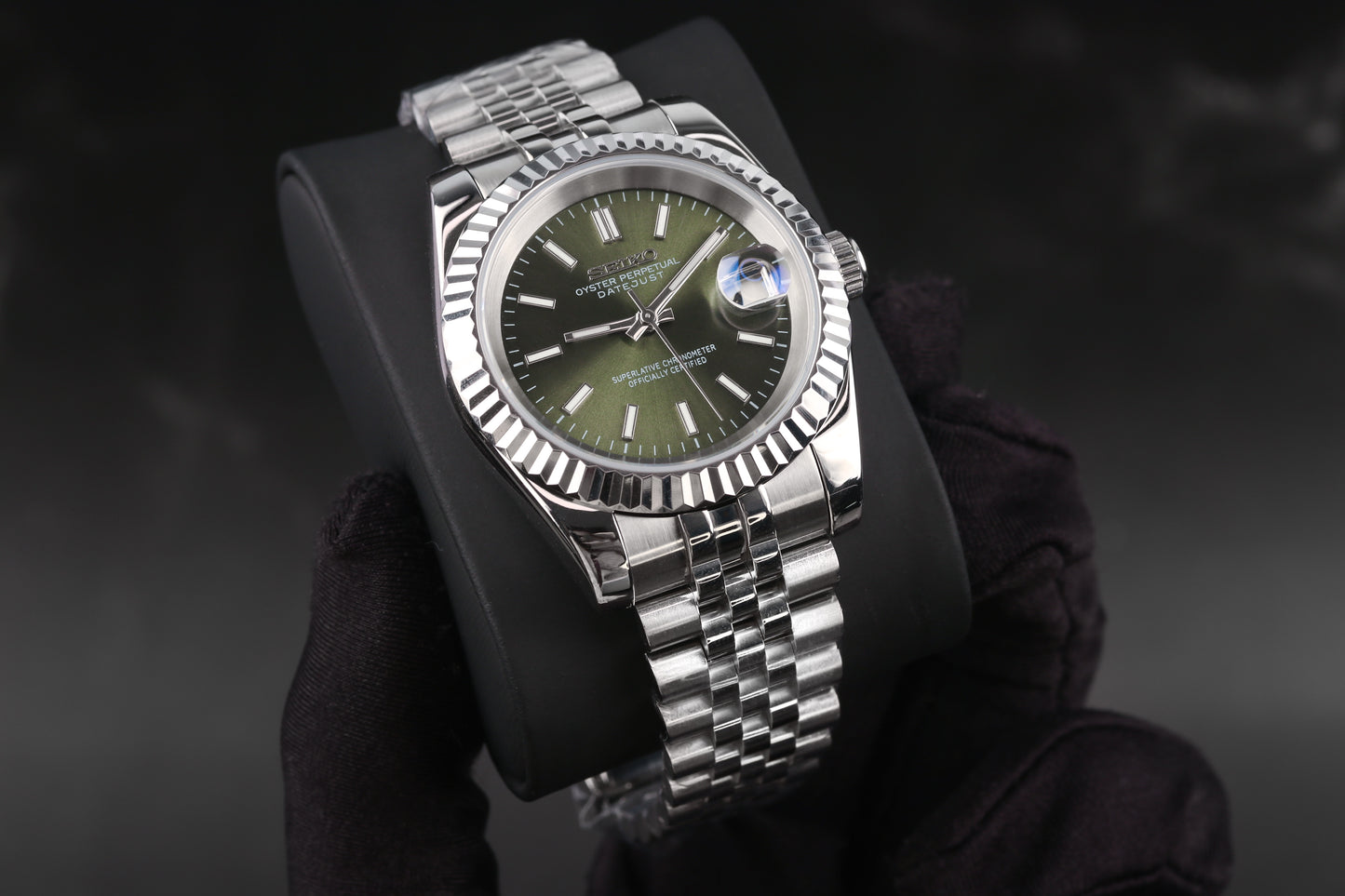 SEIKOJUST MINT GREEN 39MM