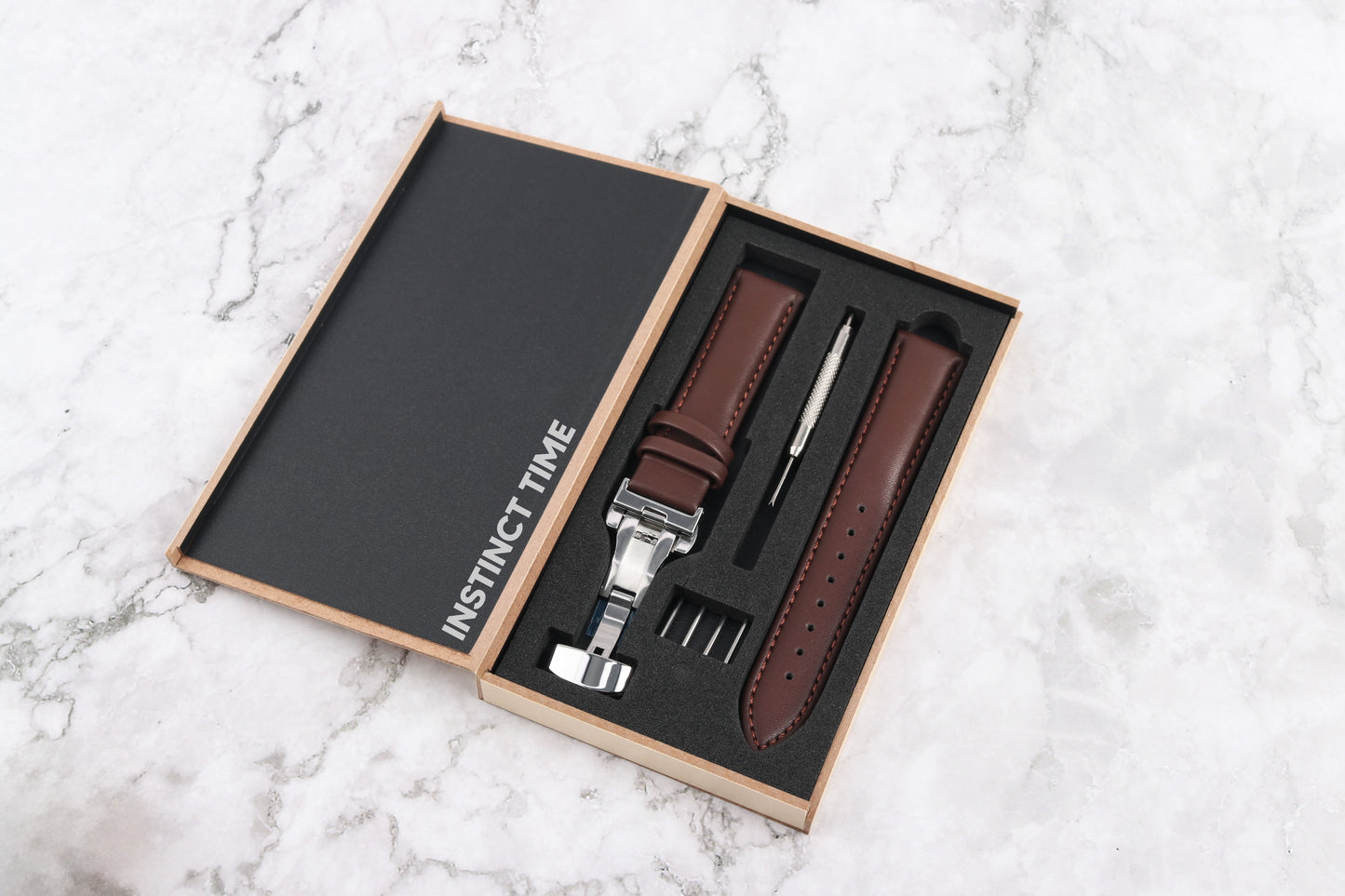 Leather Strap Kit โ 20mm