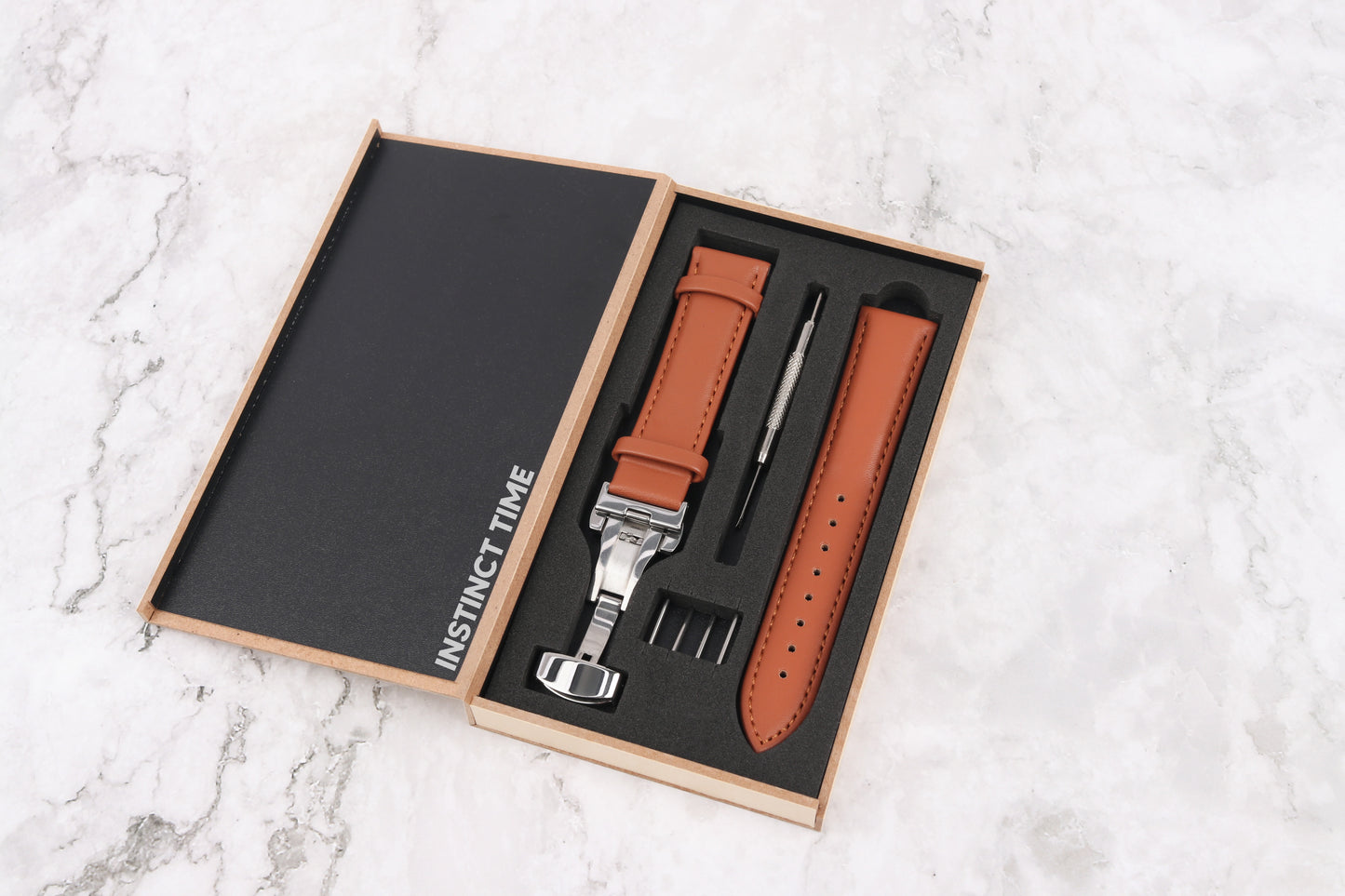 Leather Strap Kit โ 20mm