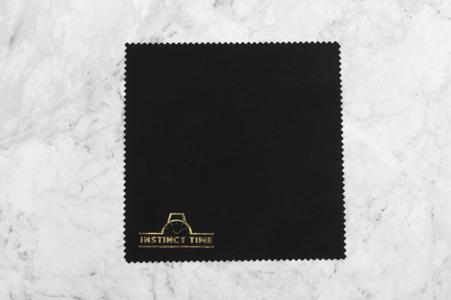 Black Suede Watch Cleaning Cloth