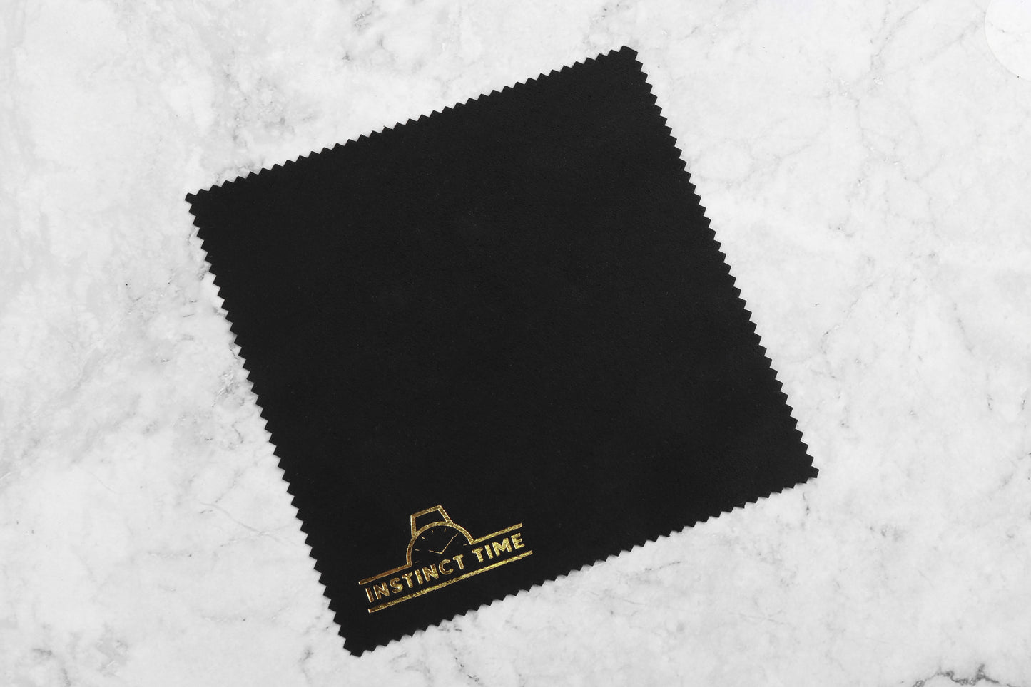 Black Suede Watch Cleaning Cloth