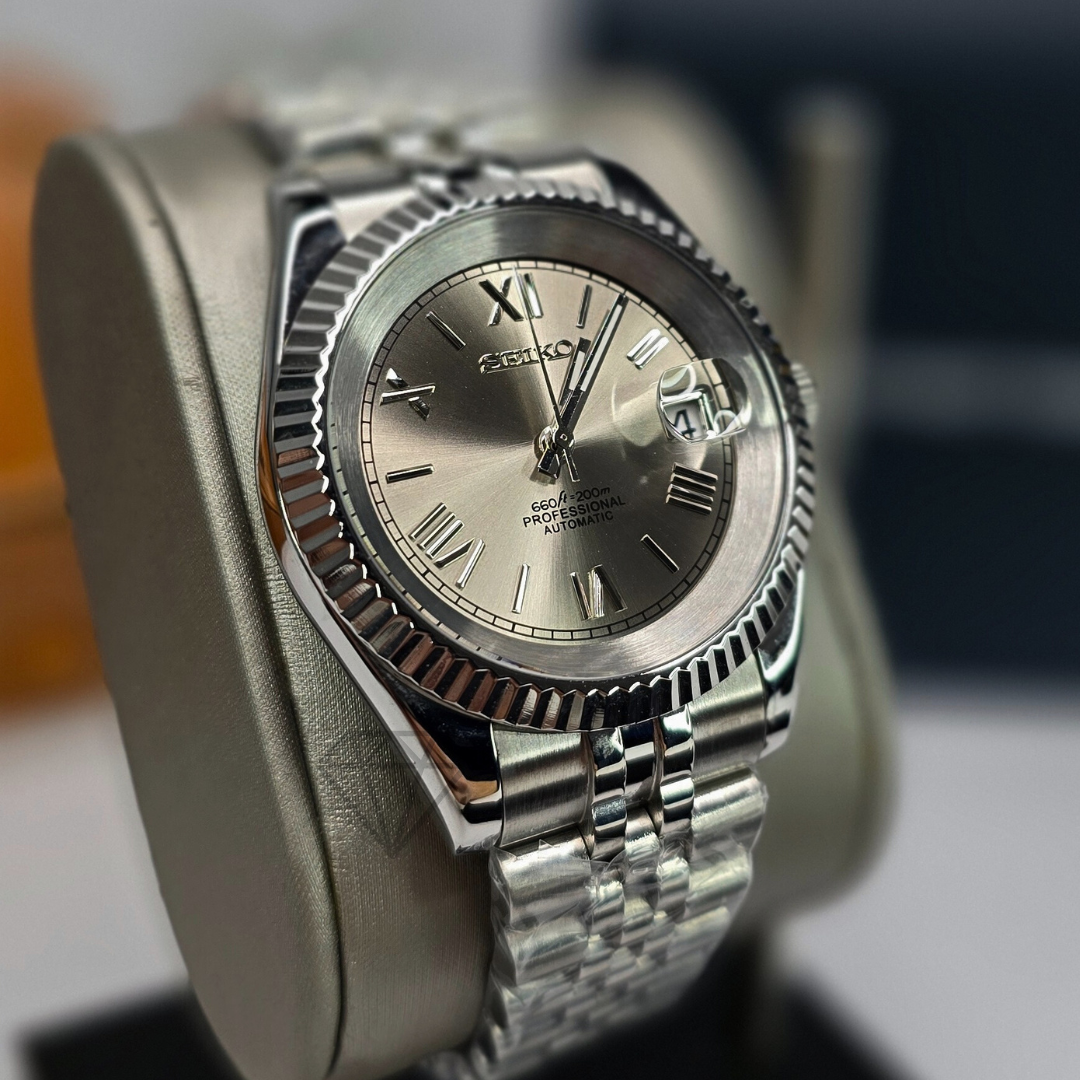 SEIKOJUST ROMAN GREY 39MM