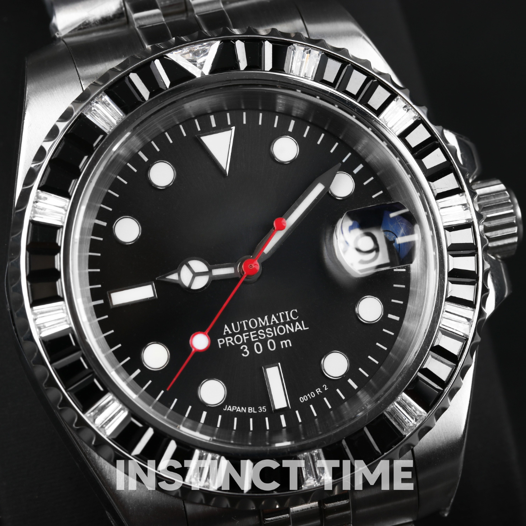 SEIKMARINER ICED BLACK