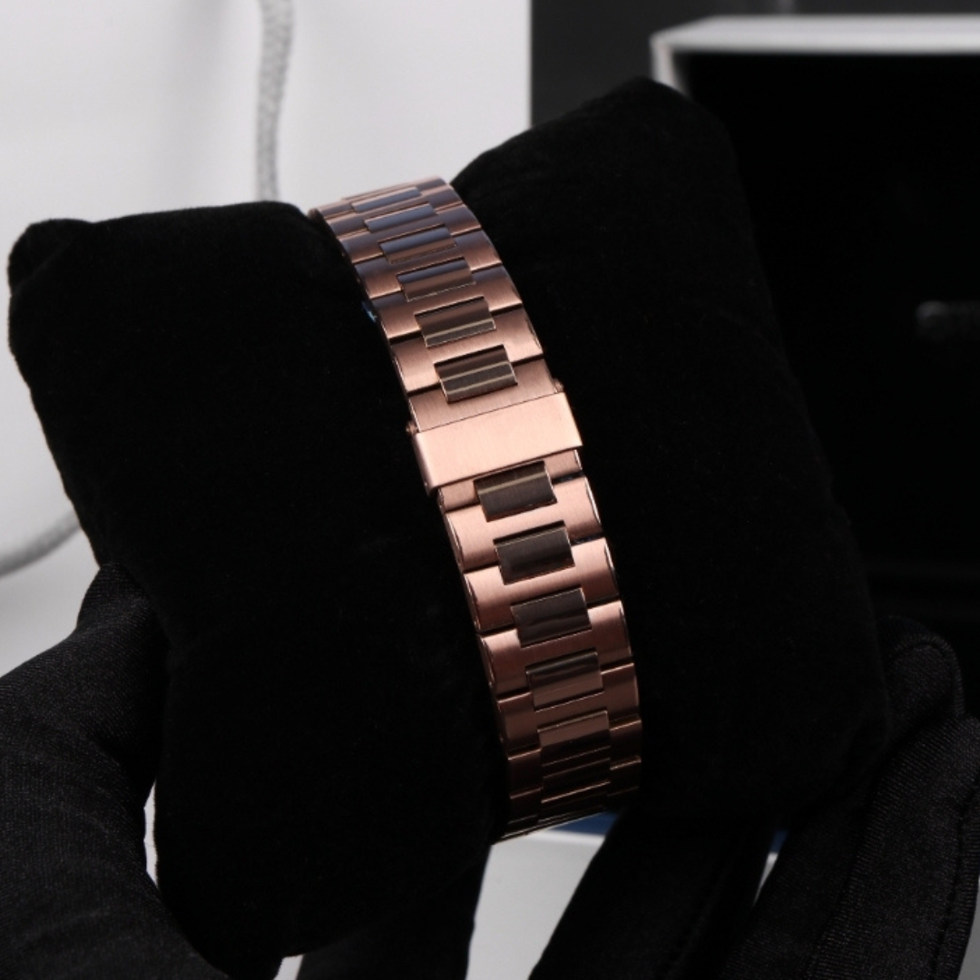 NAUTIKO ROSE GOLD BLACK