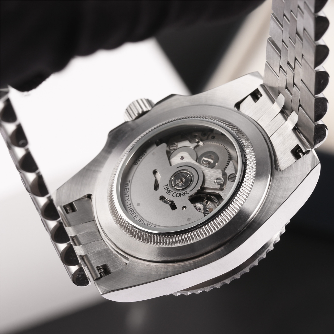 SEIKJUST WHITE SUNBURST ARABIC 39MM WATCH