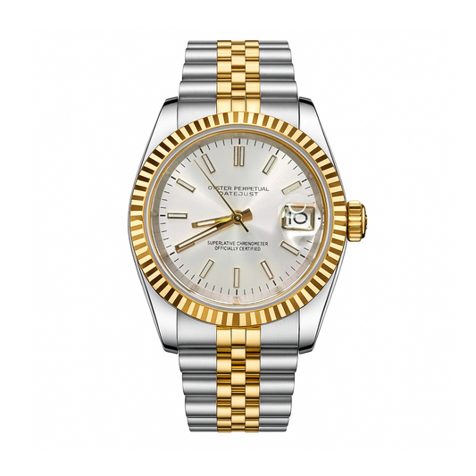 SEIKJUST WHITE GOLD 36mm