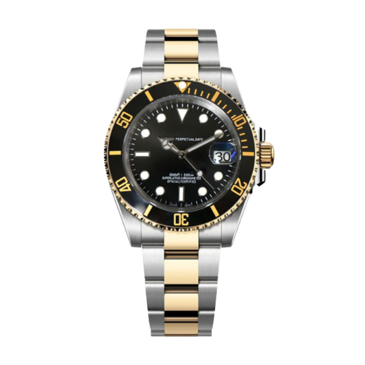 SEIKMARINER GOLD & BLACK