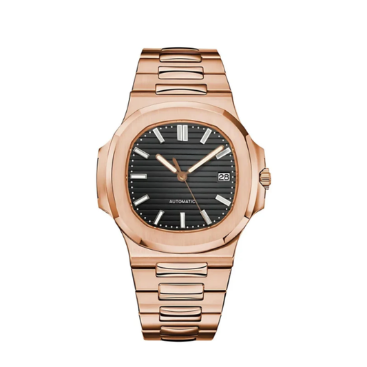 NAUTIKO ROSE GOLD BLACK
