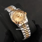 SEIKOJUST GOLD DIAMOND DIAL 31mm