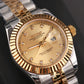 SEIKOJUST GOLD DIAMOND DIAL 31mm