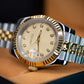 SEIKJUST 39mm GOLD DIAMOND DIAL