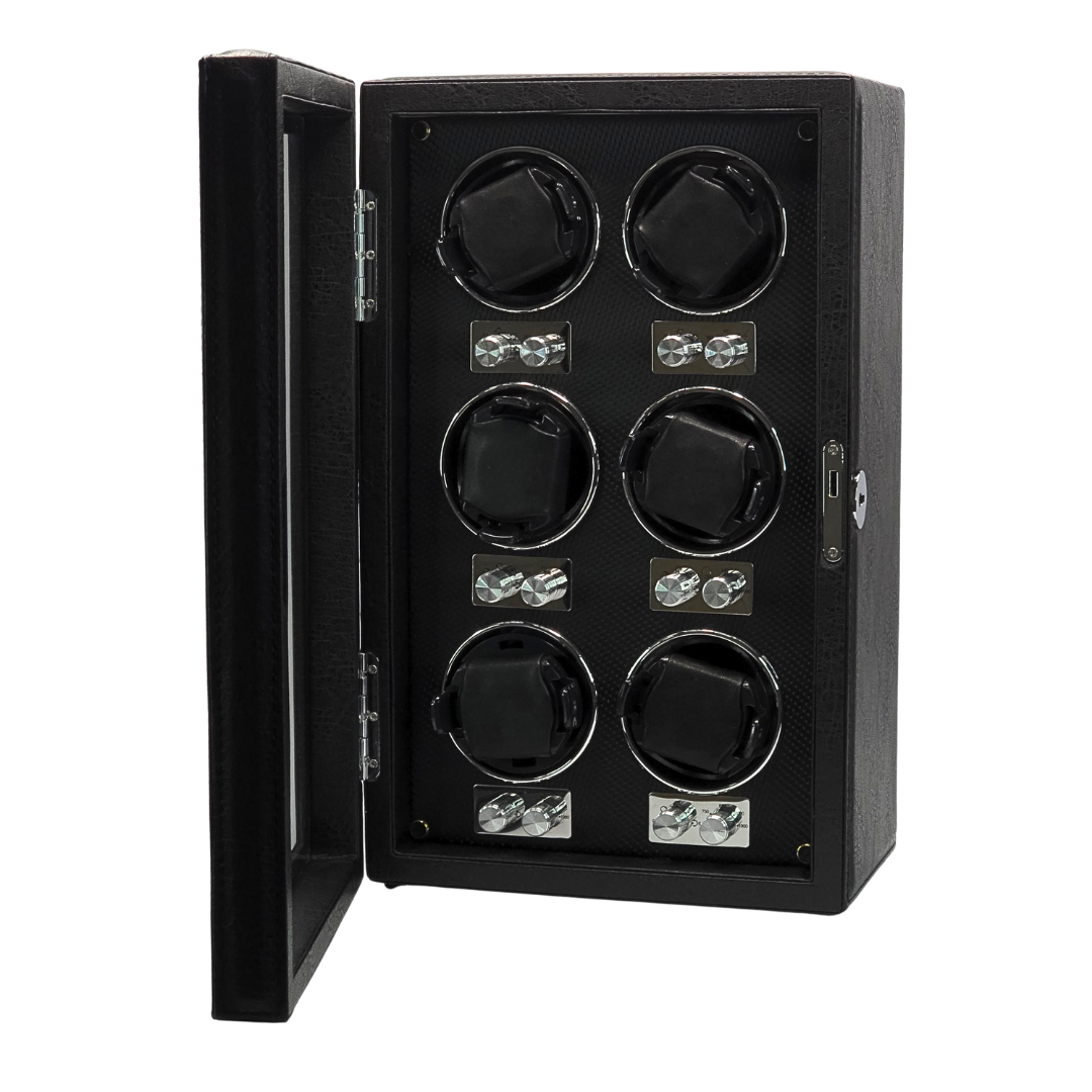 Luxe Shield 6-Watch Automatic Winder Case