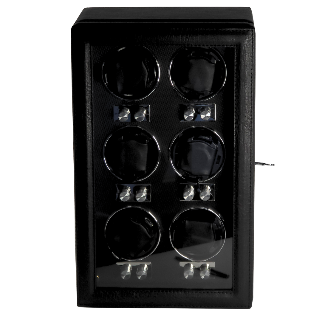 Luxe Shield 6-Watch Automatic Winder Case