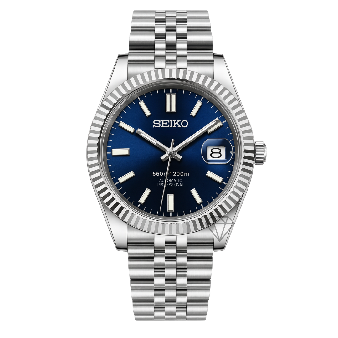 SEIKOJUST NAVY BLUE 39MM
