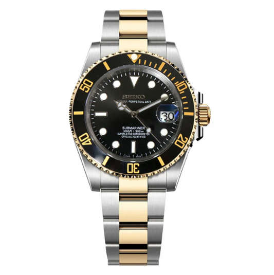 SEIKOMARINER GOLD & BLACK