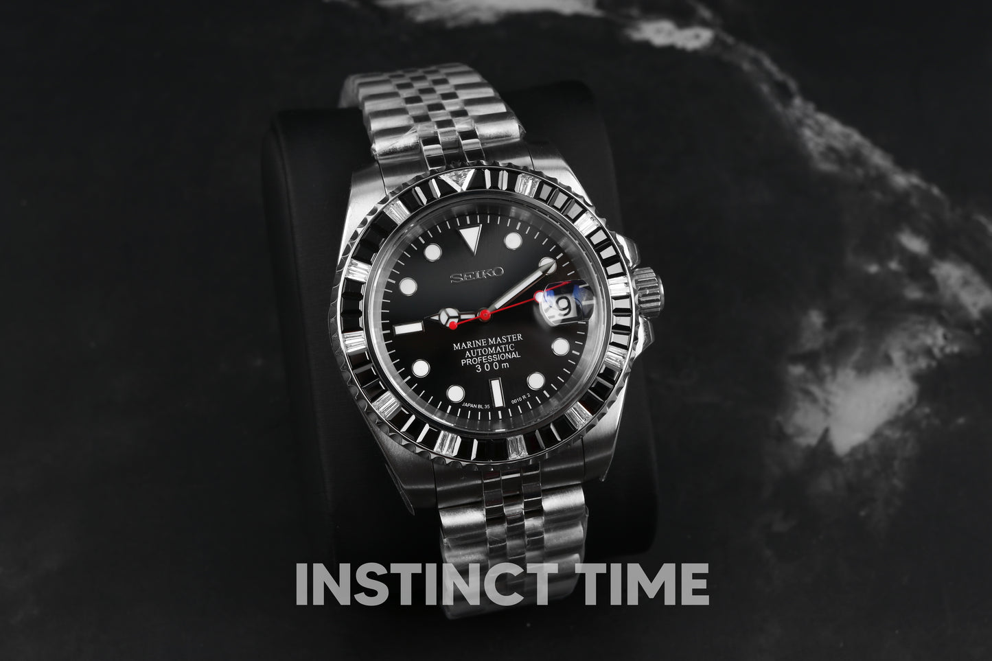 SEIKOMARINER ICED BLACK