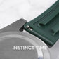 Vulcanized FKM Rubber Watch Strap 20mm