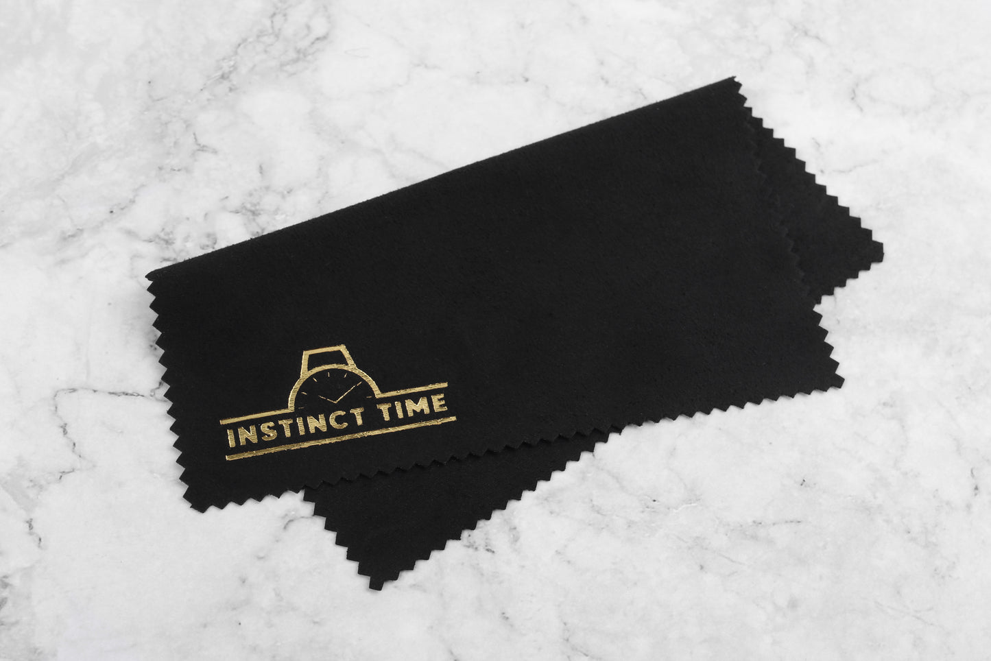 Black Suede Watch Cleaning Cloth