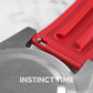 Vulcanized FKM Rubber Watch Strap 20mm