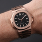 NAUTIKO ROSE GOLD BLACK