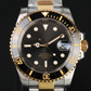SEIKMARINER GOLD & BLACK