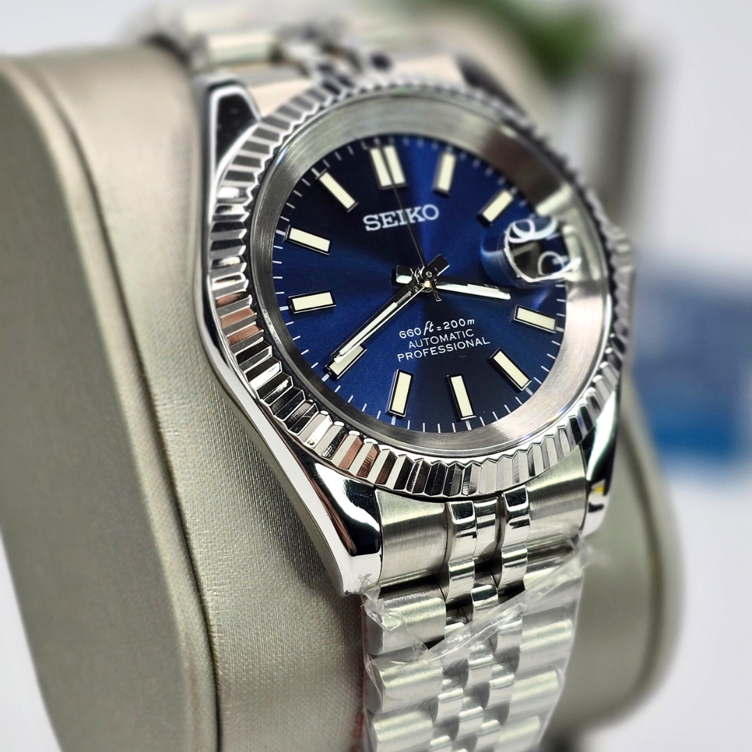 SEIKOJUST NAVY BLUE 39MM