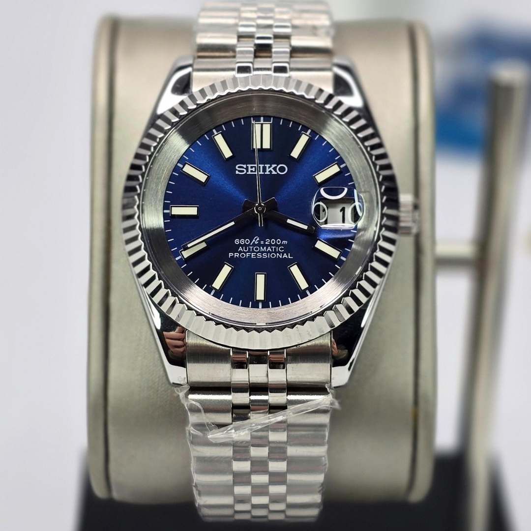 SEIKOJUST NAVY BLUE 39MM