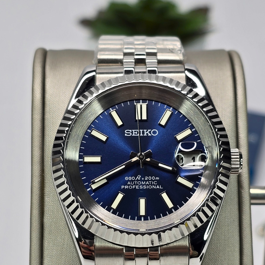 SEIKOJUST NAVY BLUE 39MM