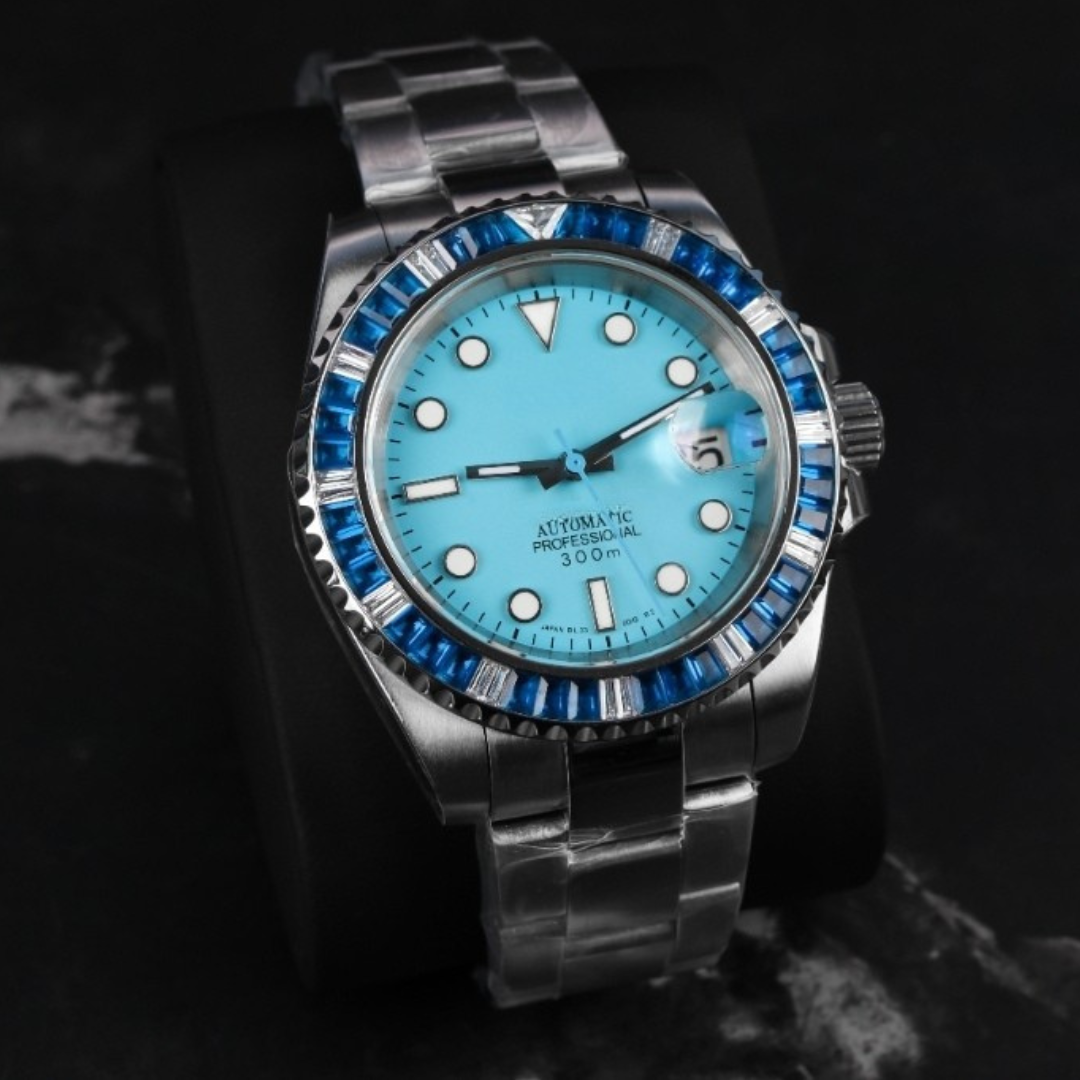 SEIKMARINER ICED BLUE