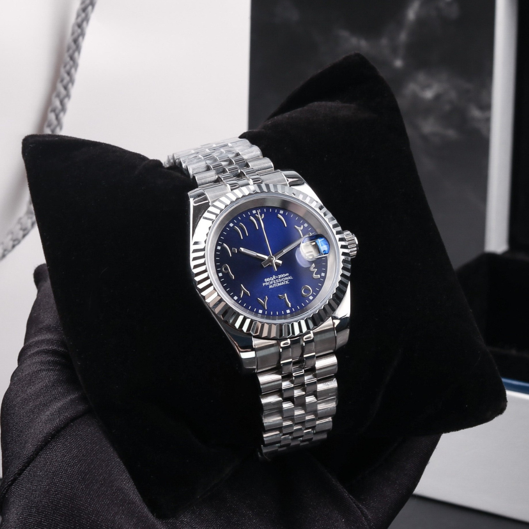 SEIKJUST 39MM BLUE ARABIC