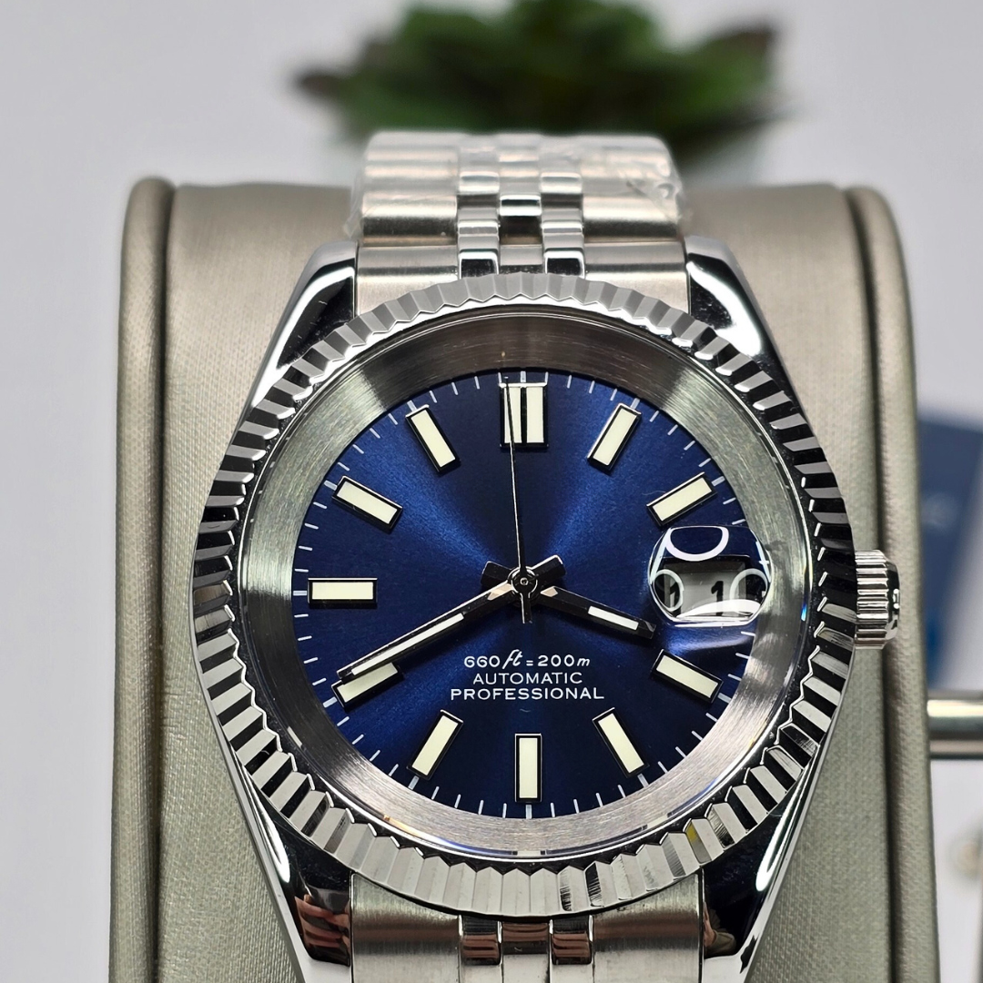 SEIKJUST NAVY BLUE 39MM