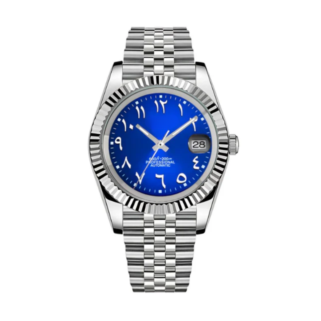 SEIKJUST 39MM BLUE ARABIC