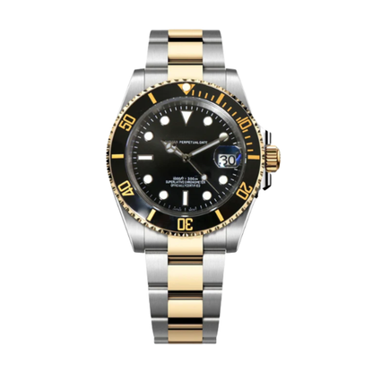 SEIKMARINER GOLD & BLACK