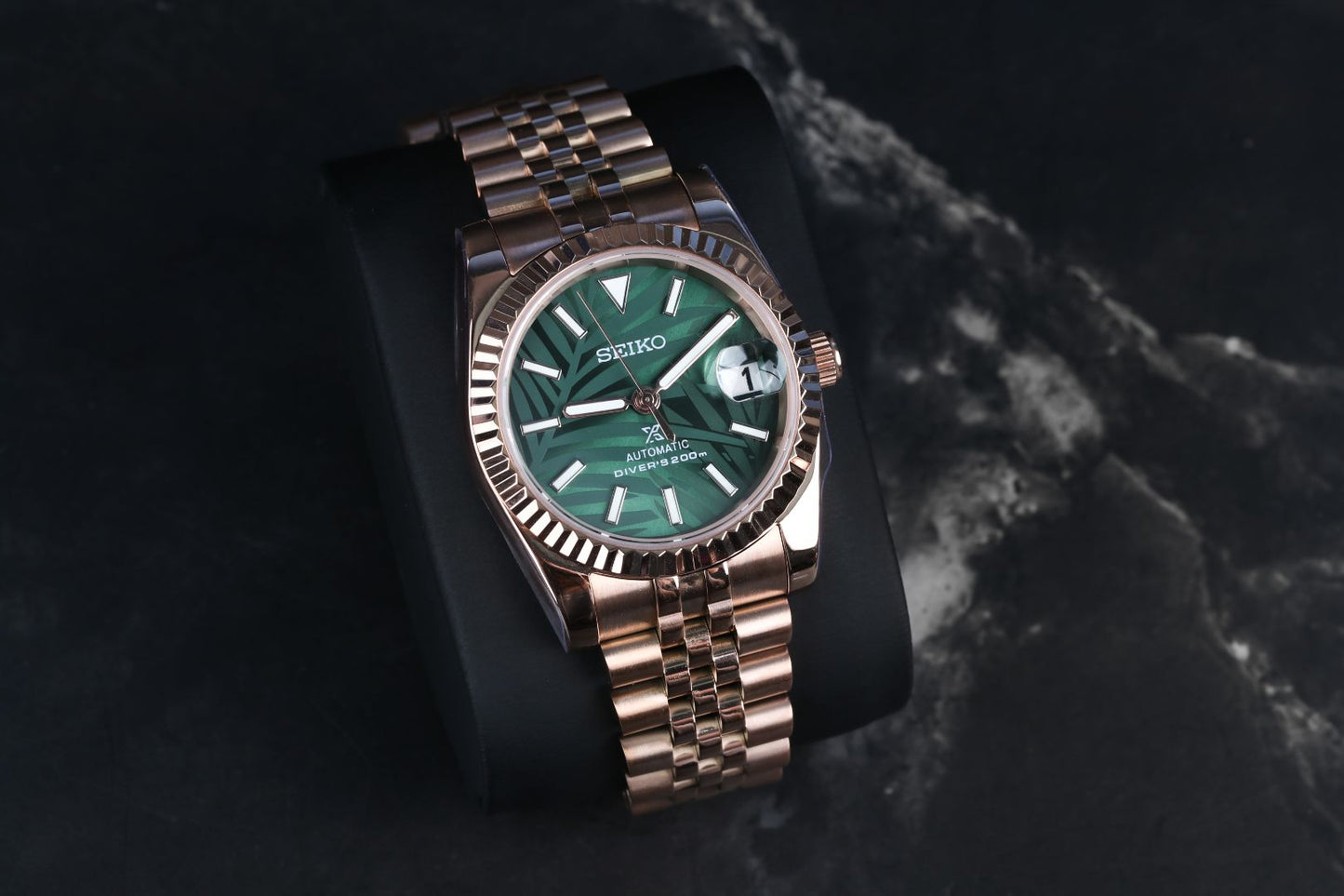 SEIKOJUST ROSE GOLD 36MM