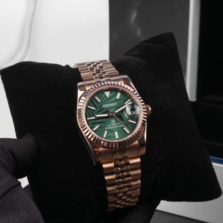 SEIKOJUST ROSE GOLD 36MM